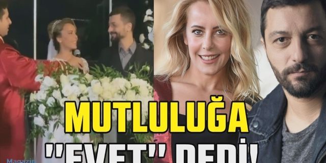 Vildan Atasever ve Mehmet Erdem evlendi! | Ünlü çiftin düğünlerinden ilk görüntüler!