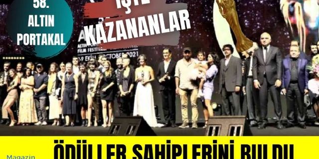 58. Antalya Altın Portakal Ödülleri sahiplerini buldu