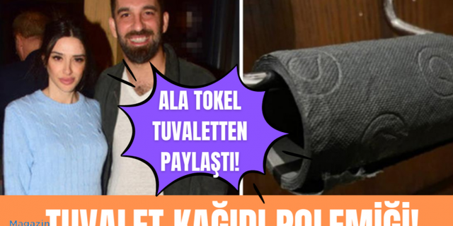 Ala Tokel tuvaletten paylaştı! Aslıhan Doğan'ın tuvalet kağıtları neden siyah?