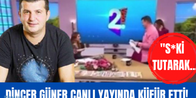 Astrolog Dinçer Güner canlı yayına küfür ederek girdi!