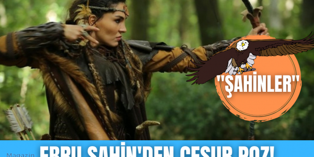 Destan'ın Akkız'ı Ebru Şahin'den set pozları!
