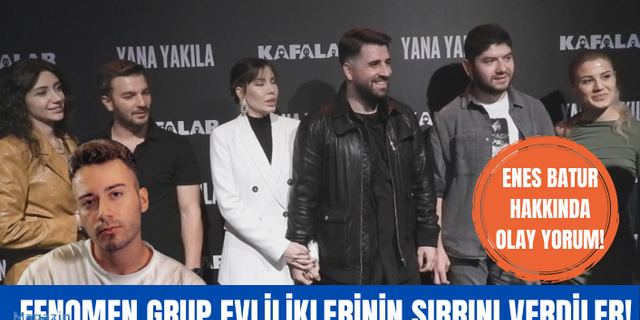 Fenomen grup Kafalar Altın Kelebek'te 'En iyi klip' ödülünü değerlendirdi.