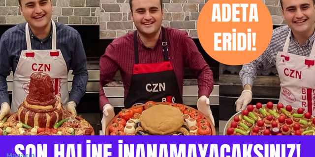 CZN Burak'ın son halini görenler gözlerine inanamadı! Adeta eridi!