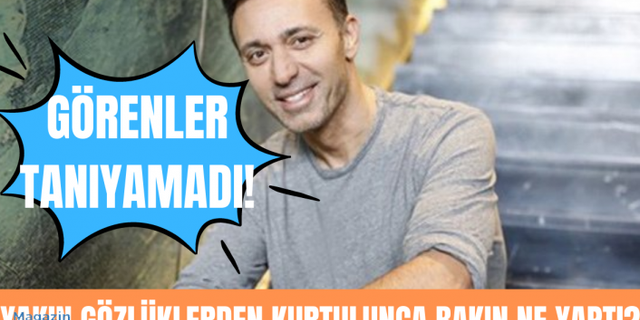 Mustafa Sandal'ın yüzüne ne oldu?