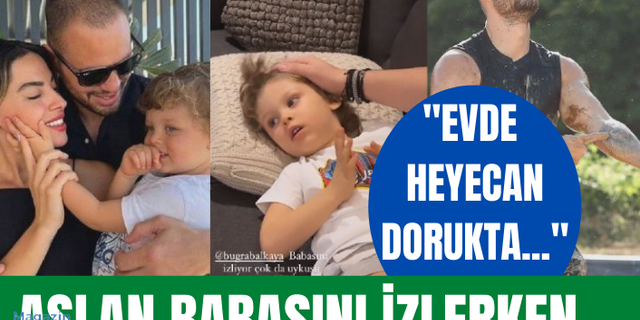 Survivor 2022 All Star yarışmacısı Avatar Atakan'ın oğlu Aslan babasına evden destek oluyor!