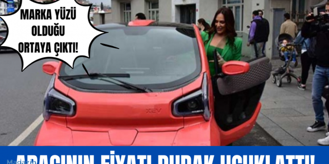 Buket Aydın'ın ilginç arabasının fiyatı dudak uçuklattı!