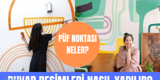 Duvar resimleri nasıl yapılıyor? | Hangi malzemeler gerekli?