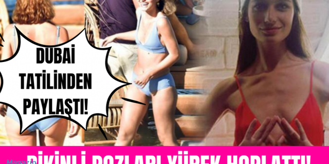 Gülcan Arslan'dan bikinili poz!