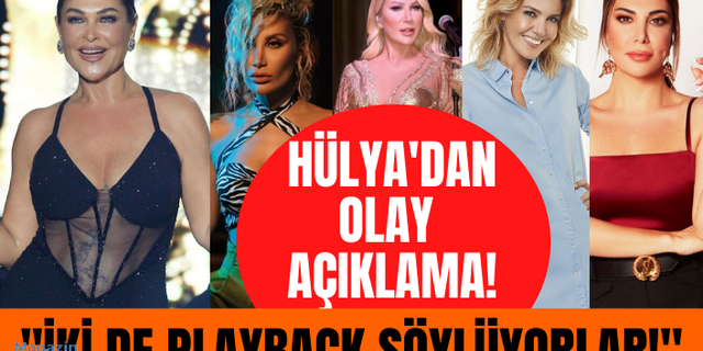 Hülya Avşar'dan ortalığı karıştıracak açıklamalar!