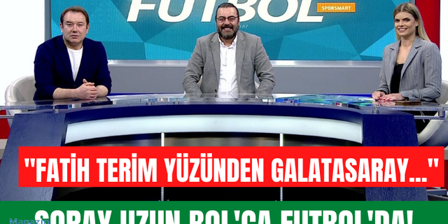 Şoray Uzun Bol'ca Futbolda! "Galatasaray'lı olmamın sebebi Fatih Terim'dir"