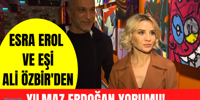 Esra Erol ve eşi Ali Özbir Demet Akbağ ve Yılmaz Erdoğan'ın Aydınlık Evler tiyatrosunu izledi!