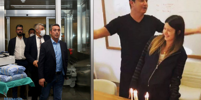 Ünlü Televizyoncu Acun Ilıcalı'yı dostları yalnız bırakmadı! Fenerbahçe Başkanı Ali Koç hastaneye koştu!