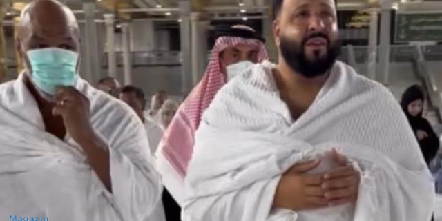 DJ Khaled, ünlü boksör Mike Tyson ile gittiği Kabe'de gözyaşlarını tutamadı