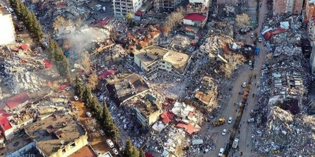 Hatay'da dehşete düşüren görüntü: Asrın felaketi drone ile görüntülendi!