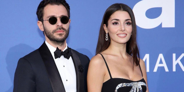 Hakan Sabancı Cannes'da sevgilisi Hande Erçel'i yalnız bırakmadı!