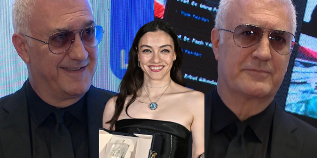 Tamer Karadağlı'dan Cannes'da ödül alan Merve Dizdar yorumu! Muhabirlere sert çıkış!