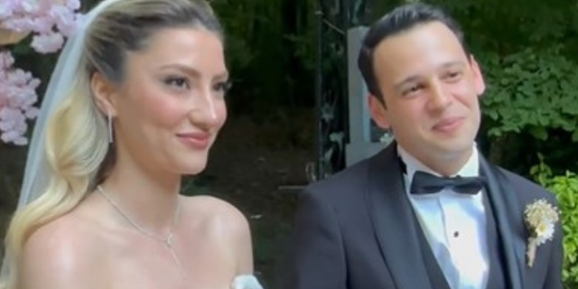Kardeşlerim'in Oğulcan'ı Cihan Şimşek ve Sinem Şimşek evlendi! İşte ünlü çiftin heyecanlı halleri...