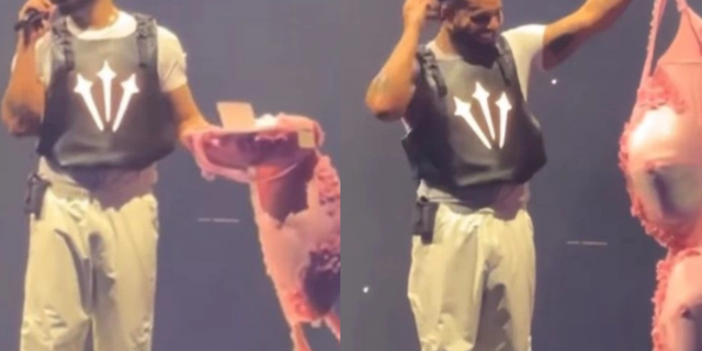 Dünyaca ünlü şarkıcı Drake'ye devasa sütyen şoku!