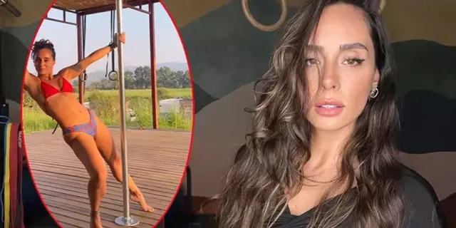 Yasemin Yürük'ün direk dansı isyanı! 