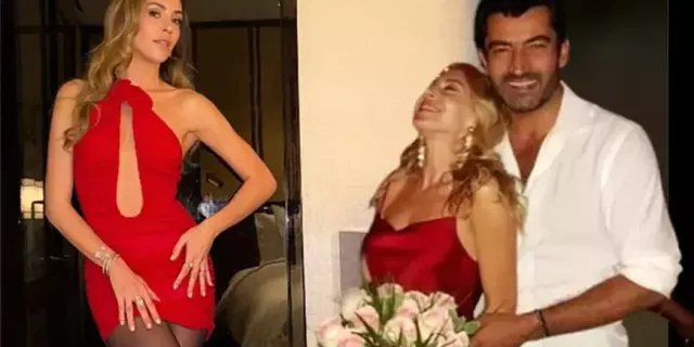 Kenan İmirzalıoğlu 'yılın erkeği' seçildi! Sinem Kobal'ın kırmızı iddialı elbisesi olay oldu