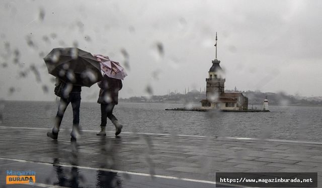 İstanbullular dikkat! Sağanak geliyor