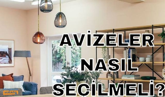 Modern bir avize nasıl seçilir?