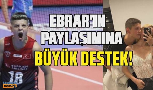 Hedef gösterilen Milli Voleybolcu Ebrar Karakurt'a destek yağdı: Herkesin aşkına kimse karışamaz!