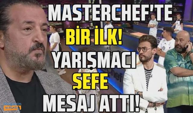 MasterChef 2021'de bir ilk yaşandı! Yarışmacılardan biri Mehmet Şef'e sosyal medyadan mesaj attı!