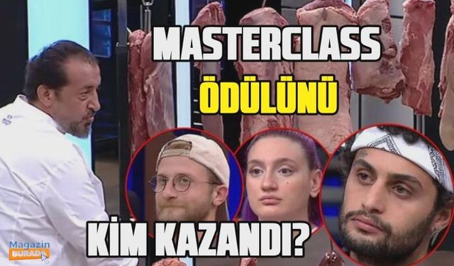 MasterChef’te sezonun ilk Masterclass’ını kazanan belli oldu!