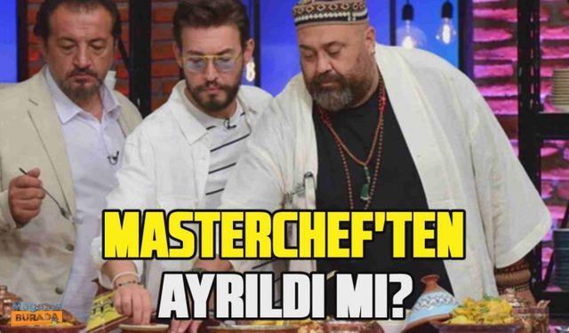 Danilo Zanna MasterChef'ten ayrıldı mı? Beklenen açıklama geldi!