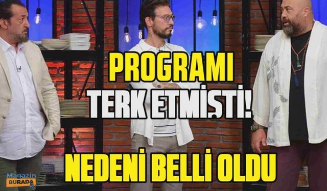 Danilo Zanna programı apar topar terk etmişti! Nedeni belli oldu