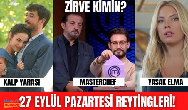 Kalp Yarası mı? Yasak Elma mı? 27 Eylül reyting birincisi kim oldu?