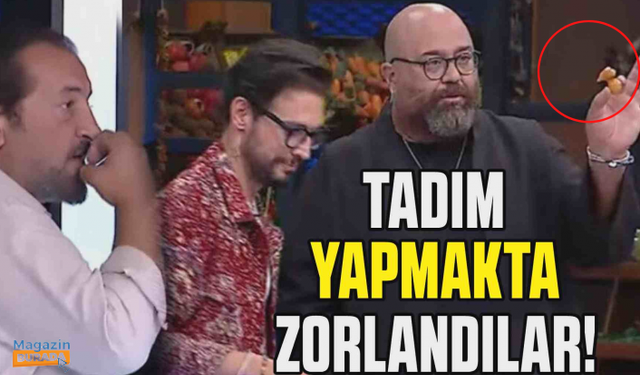 MasterChef'in şefleri şoke oldu! Tadım yapamadılar...