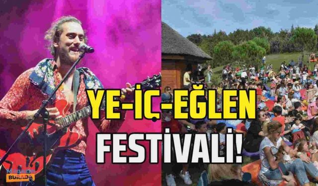 "Ye, İç, Eğlen" festivalinde şefler şov yaptı!