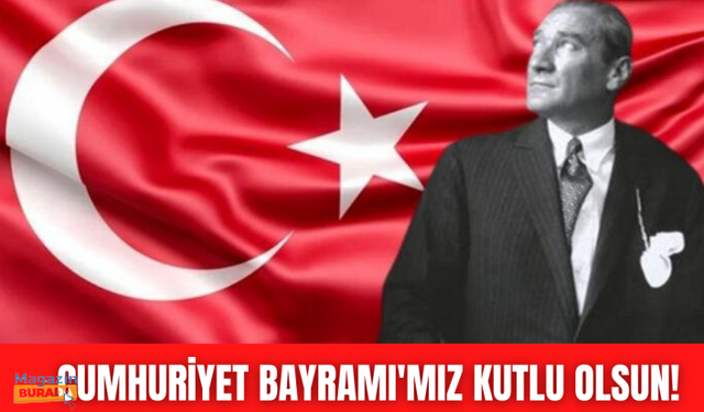 29 Ekim Cumhuriyet Bayramımız kutlu olsun!