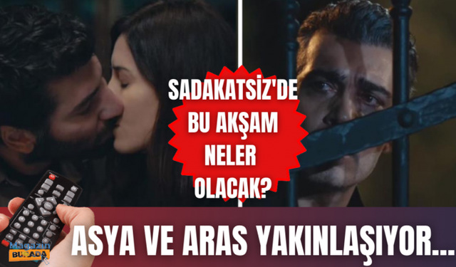 Sadakatsiz'in yeni bölümünün 2. fragmanı yayınlandı! Volkan, Asya ve Aras'ı öpüşürken görüyor...