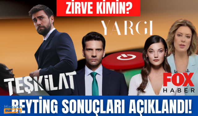 Teşkilat mı? Yargı mı? 17 Ekim Pazar reyting sonuçları açıklandı!