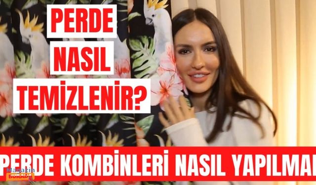 Perde kombini nasıl yapılmalı? Ceyhun Arslan anlattı!