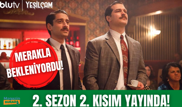 Yeşilçam dizisinin 2.sezon 2. kısımı yayında!