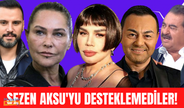 Sezen Aksu'yu meslektaşları yalnız bıraktı! Hangi ünlüler desteklemedi?