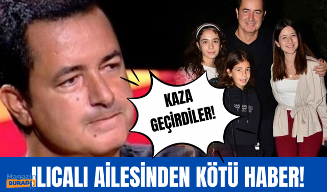 Acun Ilıcalı'nın kızları kaza geçirdi!