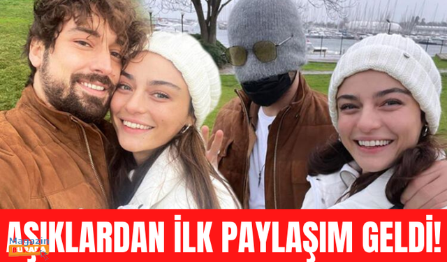 Ayça Ayşin Turan ve Alp Navruz aşkından ilk fotoğraf!