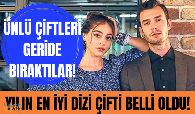 Baht Oyunu dizisinin yıldızları Cemre Baysel ve Aytaç Şaşmaz 'Yılın En İyi Dizi Çifti' seçildi!