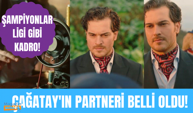 Çağatay Ulusoy'un yeni dizisindeki partneri Alina Boz oldu!