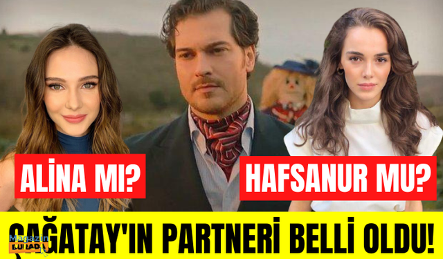 Çağatay Ulusoy’un partneri Alina Boz oldu!