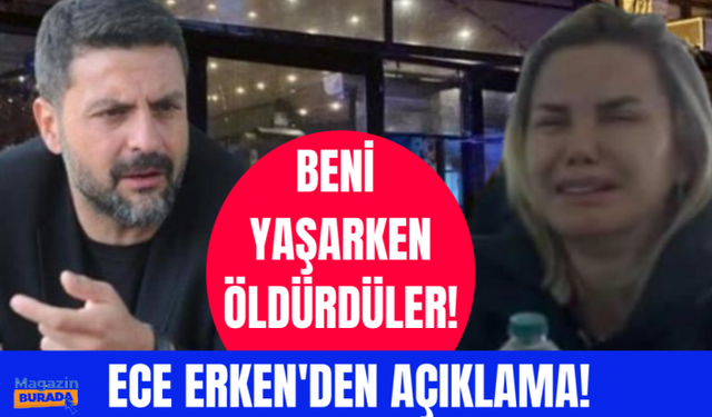 Ece Erken eşi Şafak Mahmutyazıcıoğlu'nun cinayeti hakkında sessizliğini bozdu!