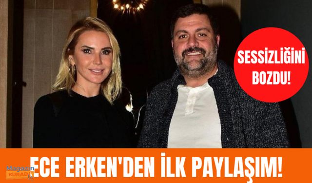 Eşi Şafak Mahmutyazıcıoğlu'nun vefatı sonrası Ece Erken'den ilk paylaşım!