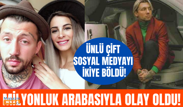 Eylül Öztürk'ün eşi Barış Kenan Özkan'ın servet değerindeki arabası olay oldu!