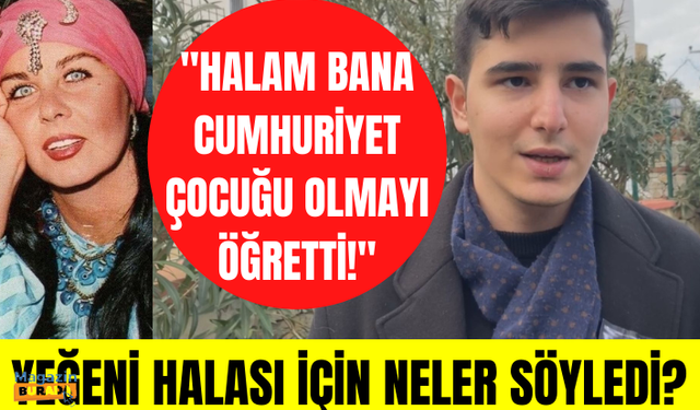 Fatma Girik'in yeğeni Ege Günay Girik'in açıklamaları! "Halam bana Cumhuriyet çocuğu olmayı öğretti"