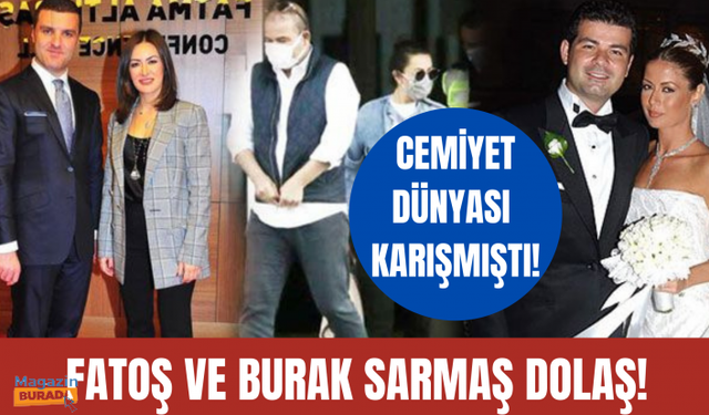 Fatoş Altınbaş sevgilisi Burak Kaya ile sarmaş dolaş görüntülendi!